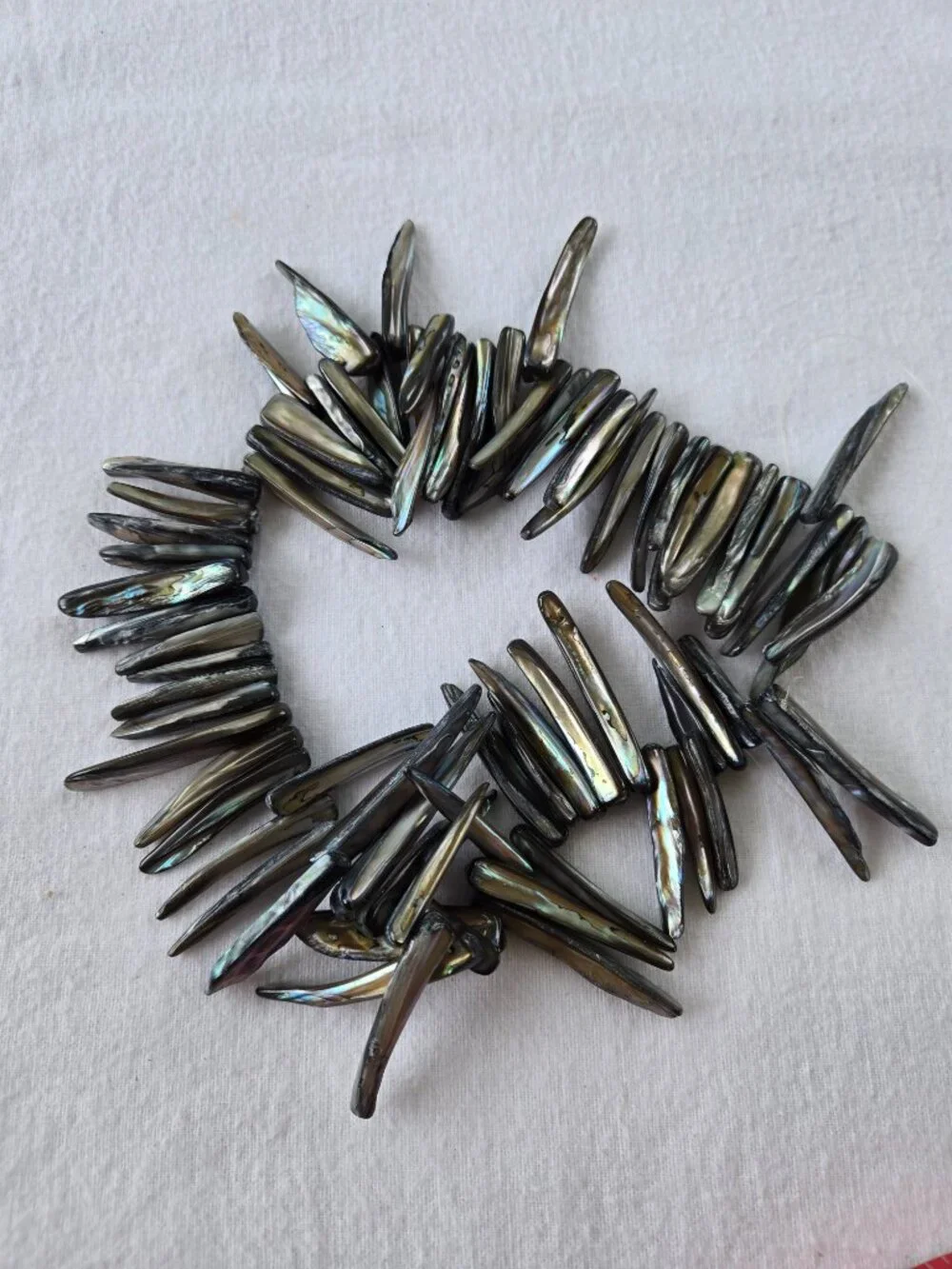 Long Shell Spike Stick Dagger Beads for Jewelry Making